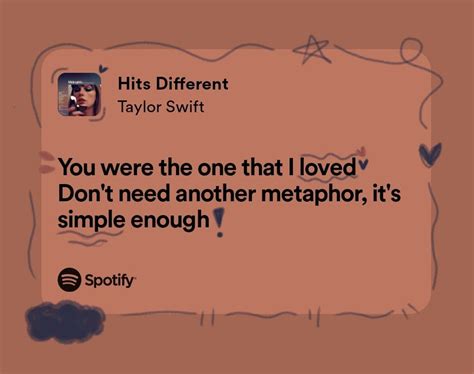 Hits different taylor swift – Artofit