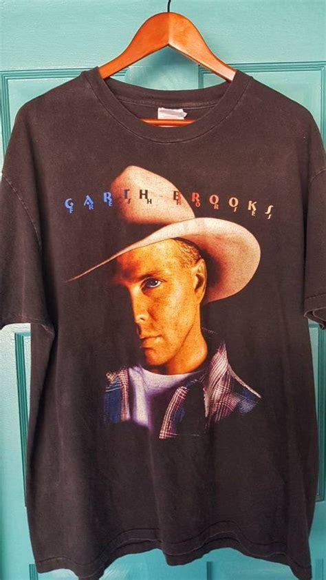 90s Garth Brooks Tour T Shirt Country Music Festival 2 Etsy Canada Tour T Shirts Garth