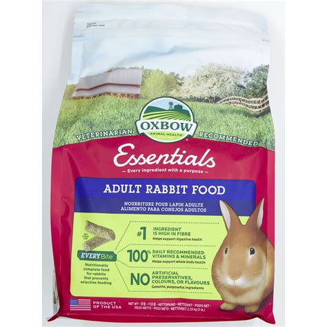 Oxbow Essentials Adult Rabbit Food Kg A Bunny Boutique