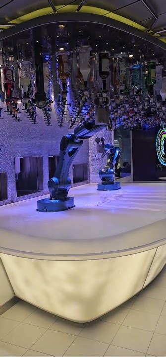 Bionic Bar Ovation Of The Seas Youtube