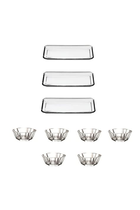 Paşabahçe Parça Nude Glamour Servis Sunum Tabağı ve Reflection Kase