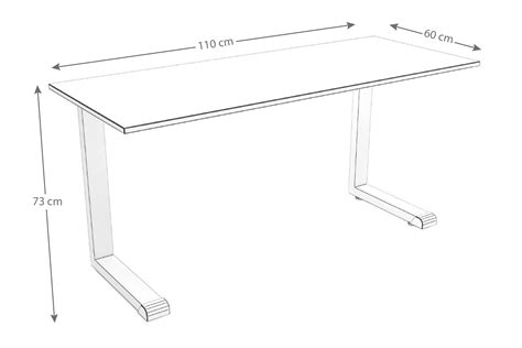 Dimens Es De Uma Mesa De Escritorio Educa