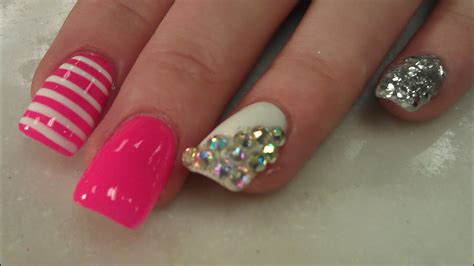 How To Glitter Dip Nail Designs Youtube