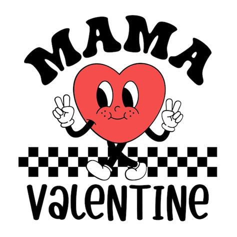 Premium Vector Mama Valentine