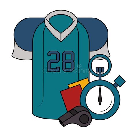 Soccer Football Sport Game Cartoon Stock Vector - Illustration of ...