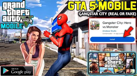 GTA 5 For Android The Best Rip Off Of GTA 5 On Mobile Gangstar City