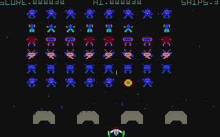 Screenshot Of Ace Invaders Atari St Mobygames