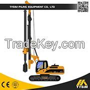 Hydraulic Rotary Drilling Rig Kr C With Cat Chassis Boring Machine