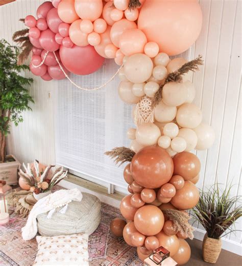 Boho Rainbow Balloon Garland Kit For Bridal Showers And Boho Etsy