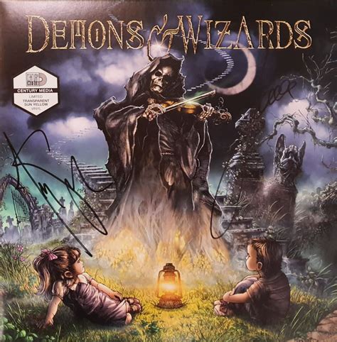 Demons & Wizards - Demons & Wizards (2019, Yellow Sun Transparent ...