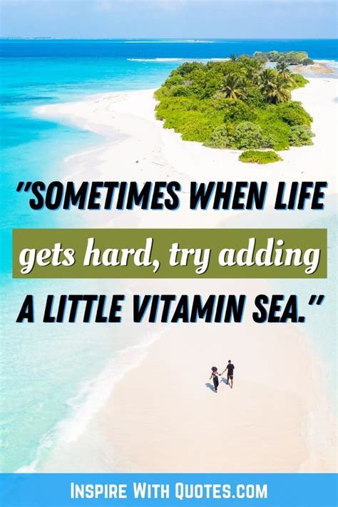 Witty Vitamin Sea Quotes Captions Inspire With Quotes