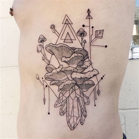 Update More Than Geometric Mushroom Tattoo In Cdgdbentre