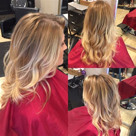 Color Melt~blonde~layers~balayage Blonde Layers Color Melting Medium