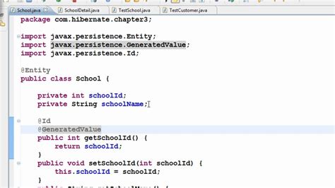 Java Hibernate Tutorial Part 12 Two Classes To One Table Youtube