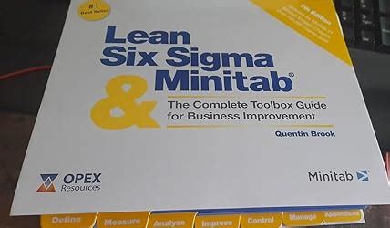 Amazon Lean Six Sigma And Minitab Th Edition The Complete