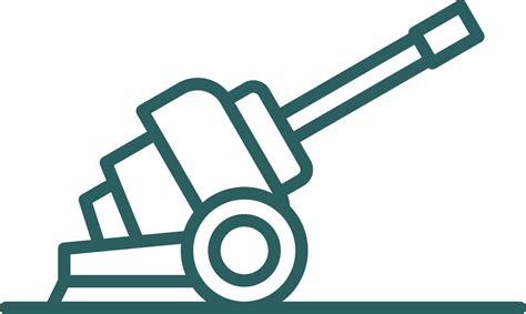 Artillery Vector Icon Design 26036215 Vector Art At Vecteezy