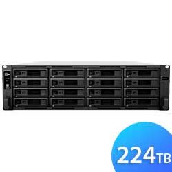 Locação RS4021xs 224TB RackStation Synology Storage NAS 16 Baias