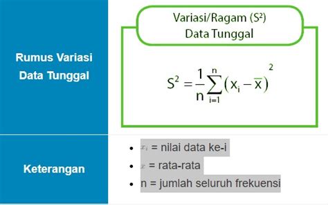 Foto Pengertian Dan Rumus Dari Jangkauan Hamparan Simpangan Kuartil