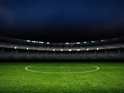 Empty Soccer Field