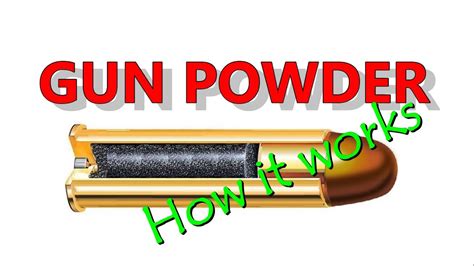 GUN POWDER how it works - YouTube