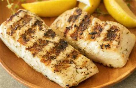 GRILLED HALIBUT STEAKS | FoodWage