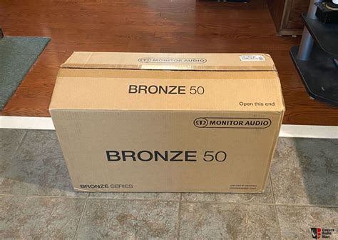 Monitor Audio Bookshelf Speakers W Original Packaging Bronze Photo