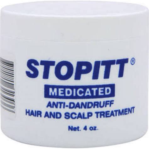 Stopitt Medicated Anti-Dandruff Hair & Scalp Treatment, 4 oz - Walmart.com