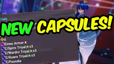 Pso2ngs Crimson Realm New Capsules Youtube