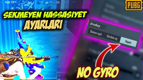 EN İYİ JİROSKOPSUZ HASSASİYET AYARLARI SEKMEME GARANTİLİ W