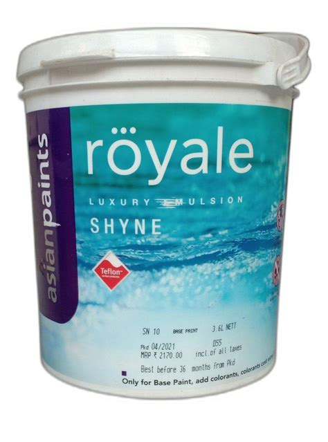 Royale Shyne Luxury Emulsion Paints 20 Ltr At Rs 580 In Navi Mumbai