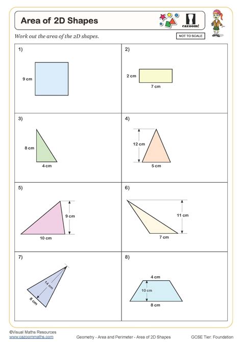 Basic D Shape Area Formula Sheet Nbkomputer