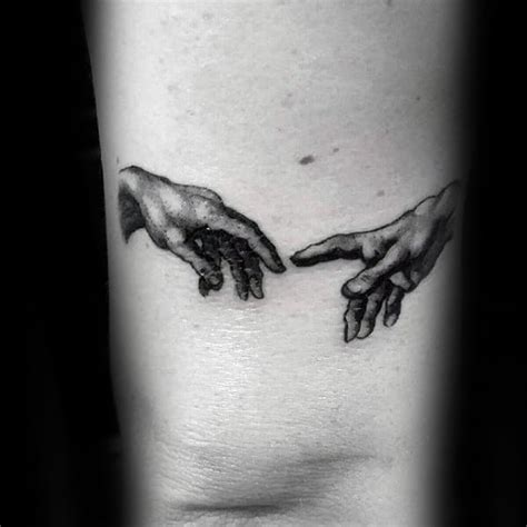 Details more than 75 simple michelangelo hands tattoo latest - in ...