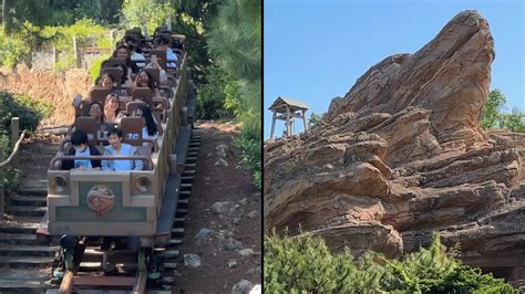 Big Grizzly Mountain Runaway Mine Cars At Hong Kong Disneyland YouTube