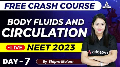 Body Fluids And Circulation One Shot Neet Biology By Shipra Ma