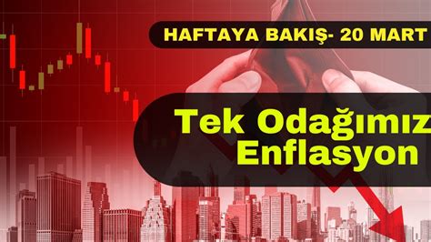 Haftaya Bakış 20 Mart Tek Odak Enflasyon YouTube