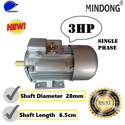 Mindong Electric Motor Hp Single Phase Commercial Industrial