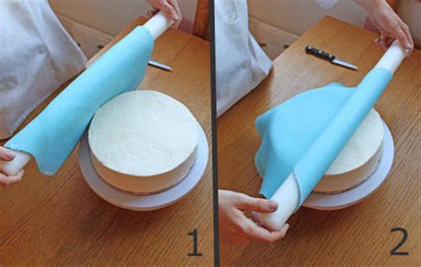 How To How To Cover A Cake With Fondant