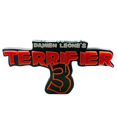 3D print 3D MULTICOLOR LOGO/SIGN - Damien Leone's Terrifier 3 • made ...