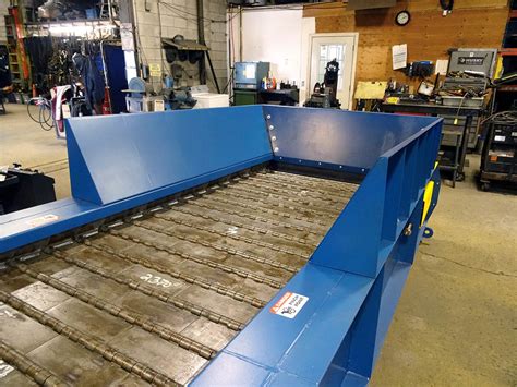 Hinged Pan Steel Belt Conveyor Royal Conveyors