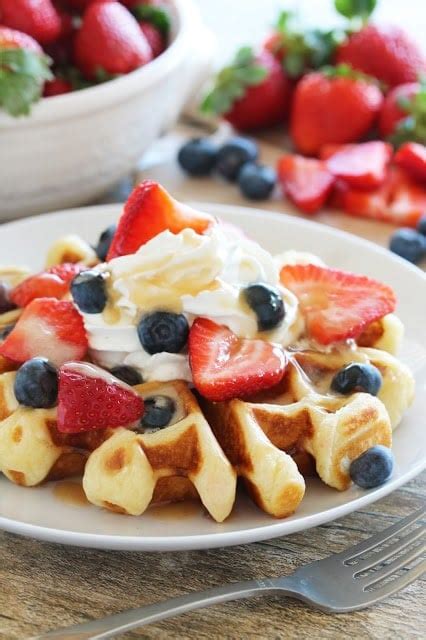 Perfectly Easy Homemade Waffles