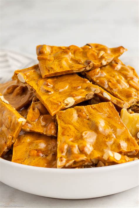 Homemade Peanut Brittle Recipe(VIDEO) - Easy Peanut Brittle