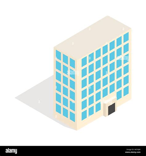 Office Building Icon Isometric D Style Stock Vector Image Art Alamy