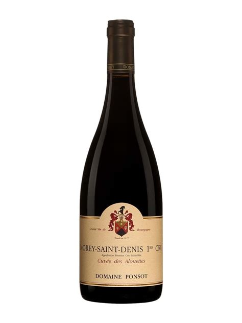 Domaine Ponsot Morey Saint Denis Premier 1er Cru Cuvee Des Alouettes