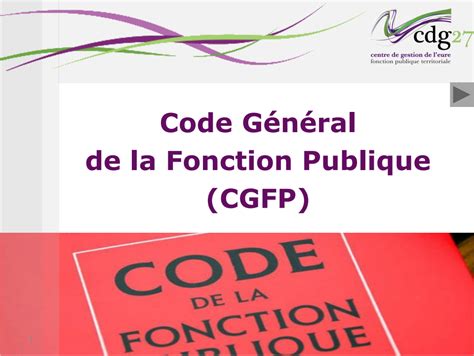 Code G N Ral De La Fonction Publique Guide De Pr Sentation Et D