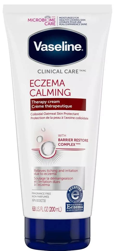 Vaseline Clinical Care Eczema Calming Therapy Cream ingredients (Explained)