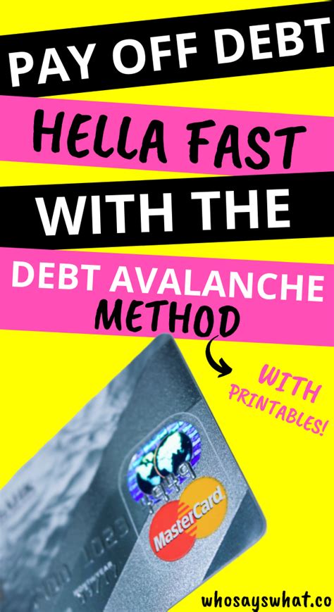 The Ultimate Guide To The Debt Avalanche Method Of Paying Off Debt