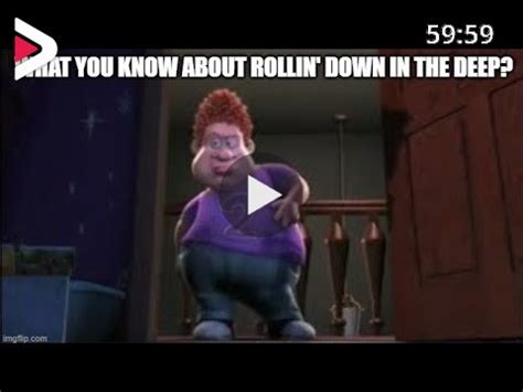 Rolling Down In The Deep Meme Compilation دیدئو dideo