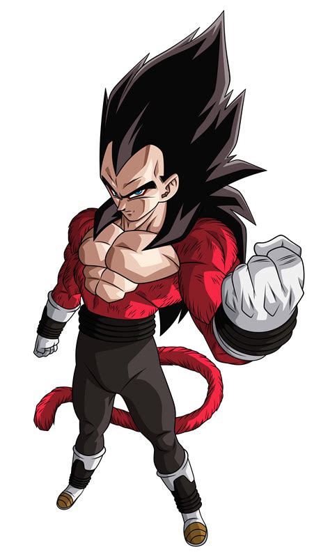 Vegeta Xeno SSJ4 Limit Breaker 2 SSJ4 Palette By SSJROSE890 On