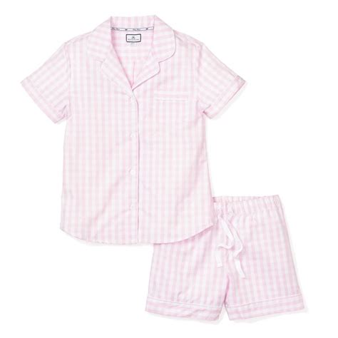 Gingham Shorts Pink Gingham Gingham Print Gingham Check Pajama