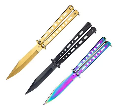 Canivete Butterfly Borboleta Tático Manobras Balisong